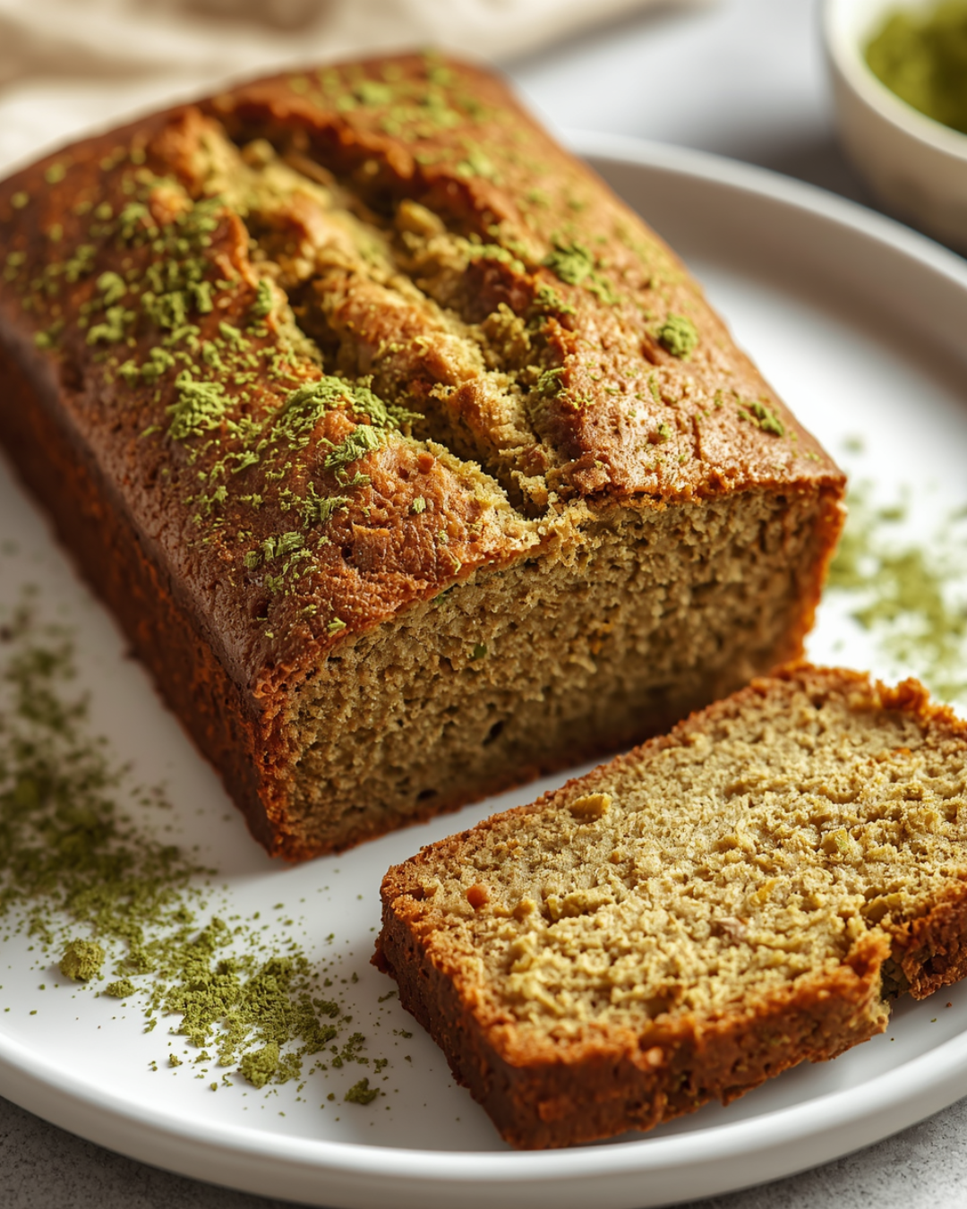 Rezeptidee: Matcha Bananenbrot